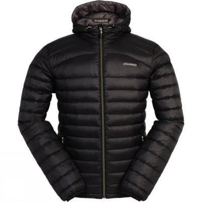 Sudadera Con Capucha Ayacucho Atlas Down Hombre - Negras - Chile RHT340857